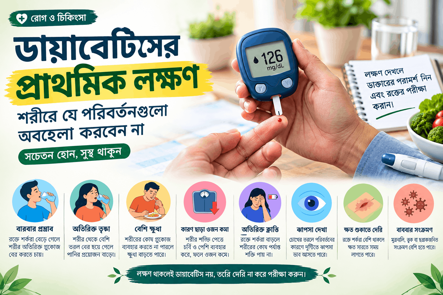 ডায়াবেটিস কী এবং কেন হয়